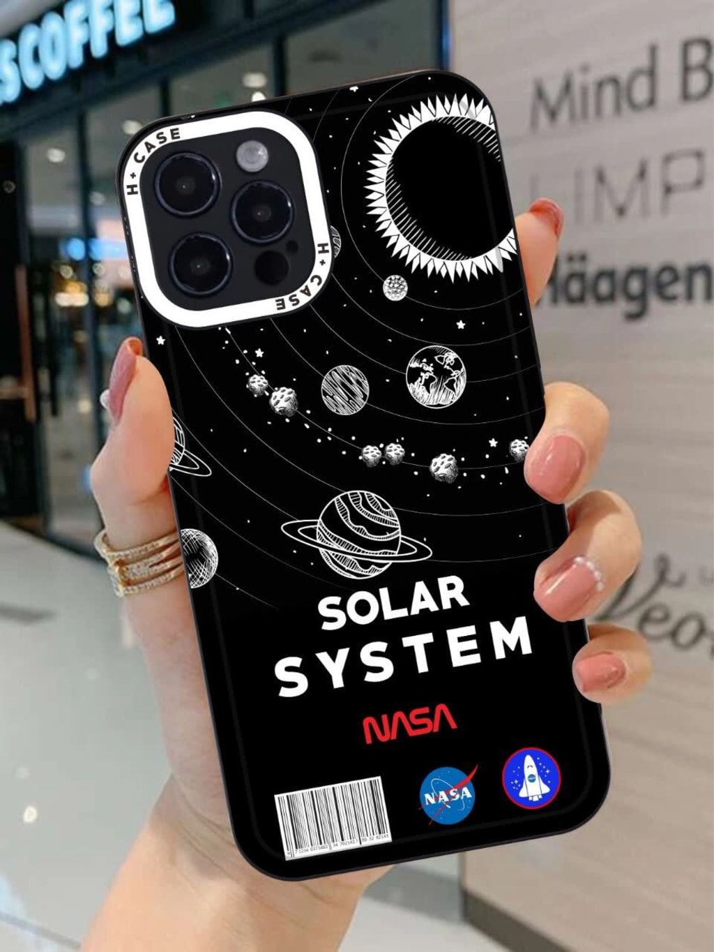 SOFTCASE PREMIUM BLACK NASA MOON PC di qeong.com