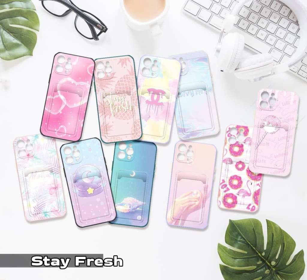 TPU MACARON SLOT CARD PROTECT CAMERA STAY FRESH di qeong.com