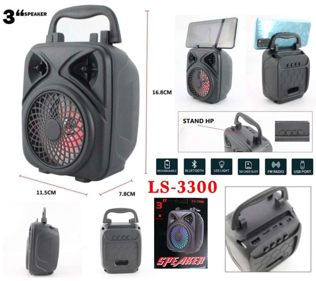 SPEAKER BLUETOOTH LS- 3300 di qeong.com