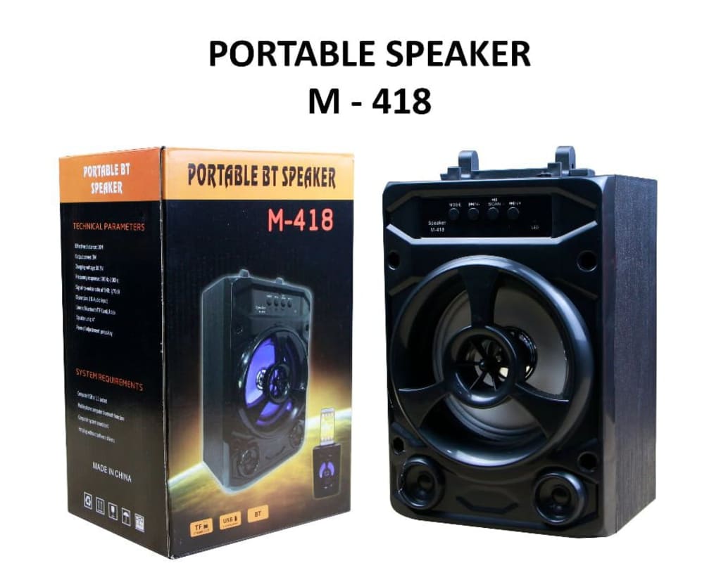 SPEAKER BLUETOOTH M 418 di qeong.com