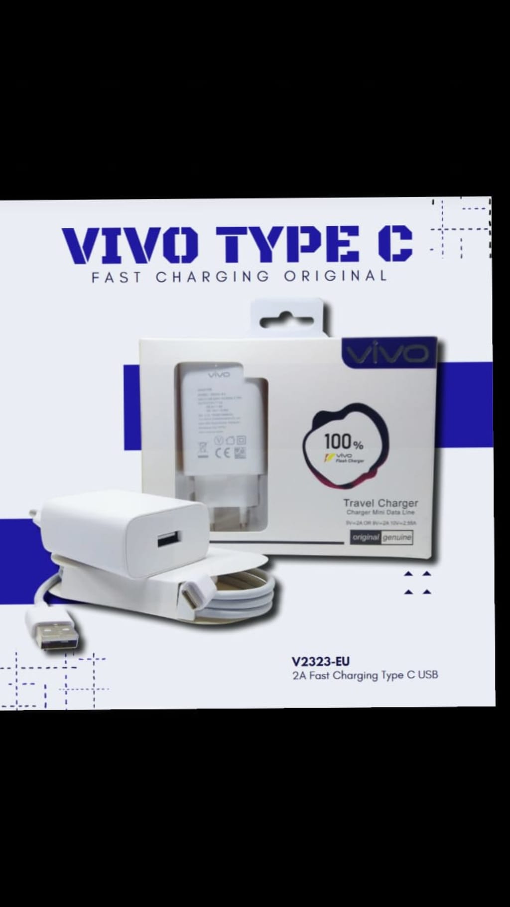 CHARGER VIVO V2323C FAST CHARGING di qeong.com