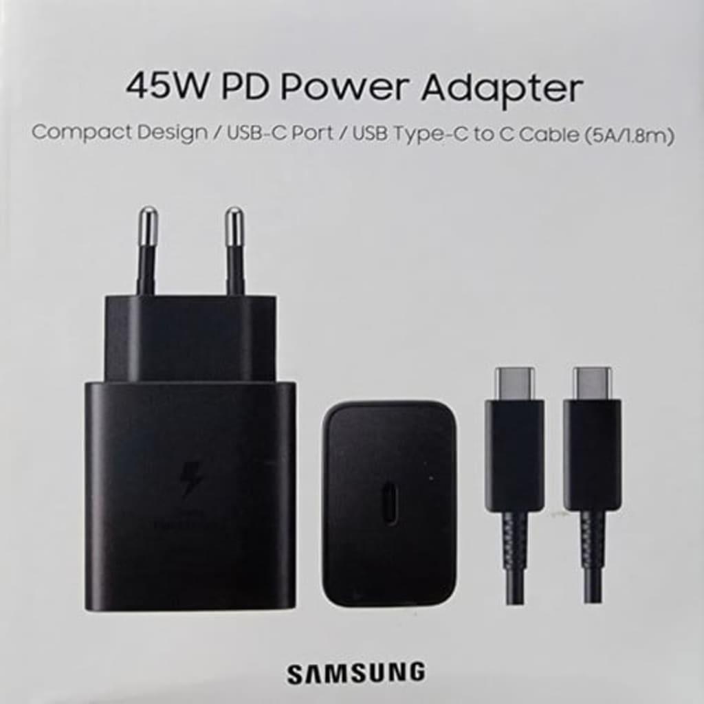 CHARGER SAMSUNG REAL 45 W PD ORIGINAL 100% di qeong.com