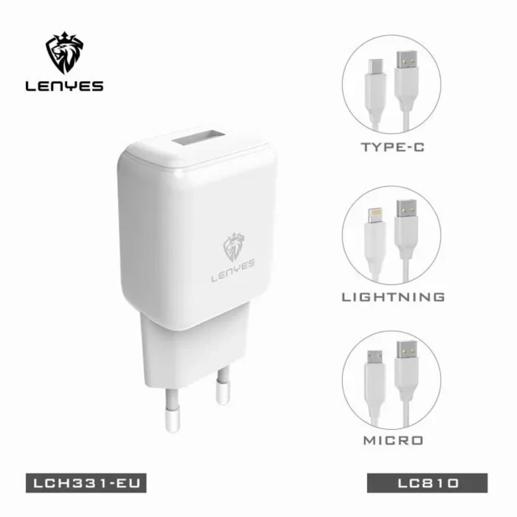 CHARGER LENYES LCH 331 REAL 2.1A di qeong.com