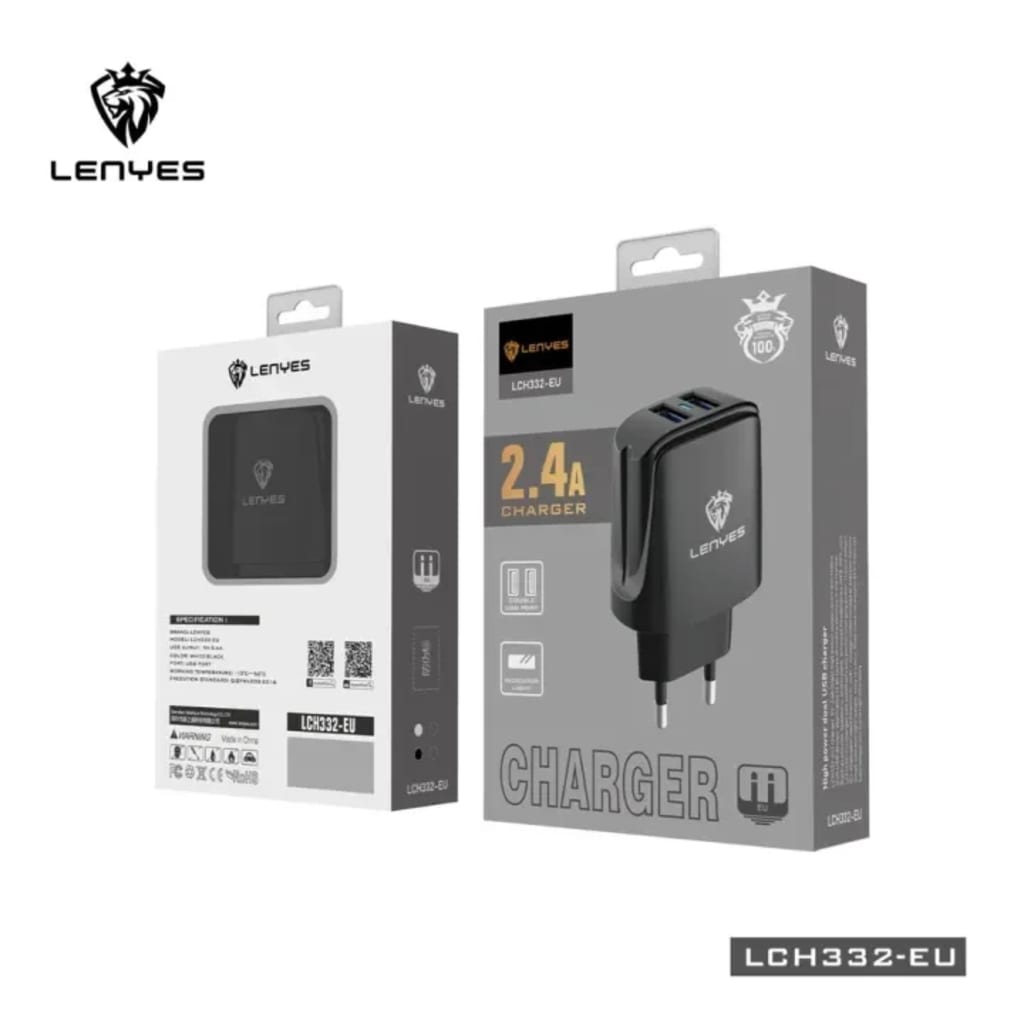 CHARGER LENYES LCH 332 REAL 2.1A di qeong.com