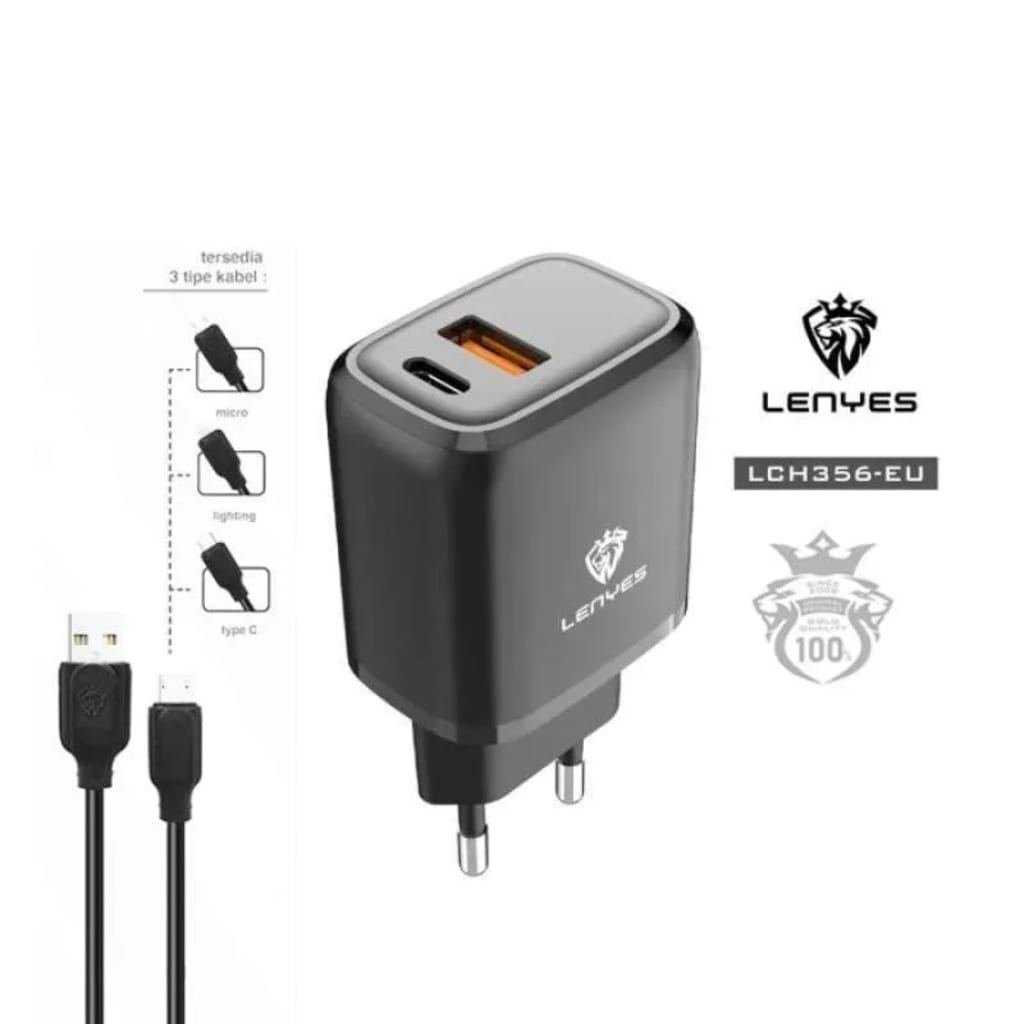 CHARGER LENYES LCH 356 REAL 2.4A di qeong.com