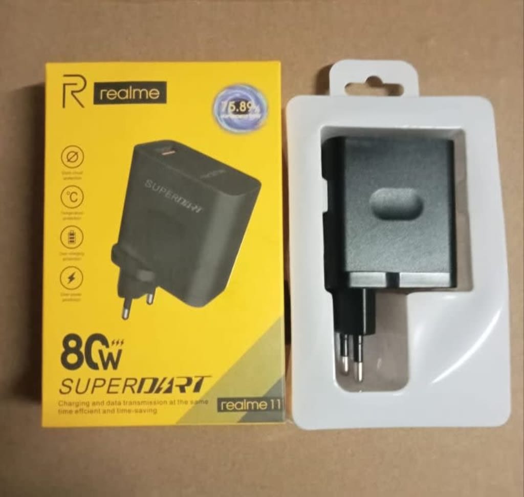 BATOK CHARGER REALME 11 80W di qeong.com