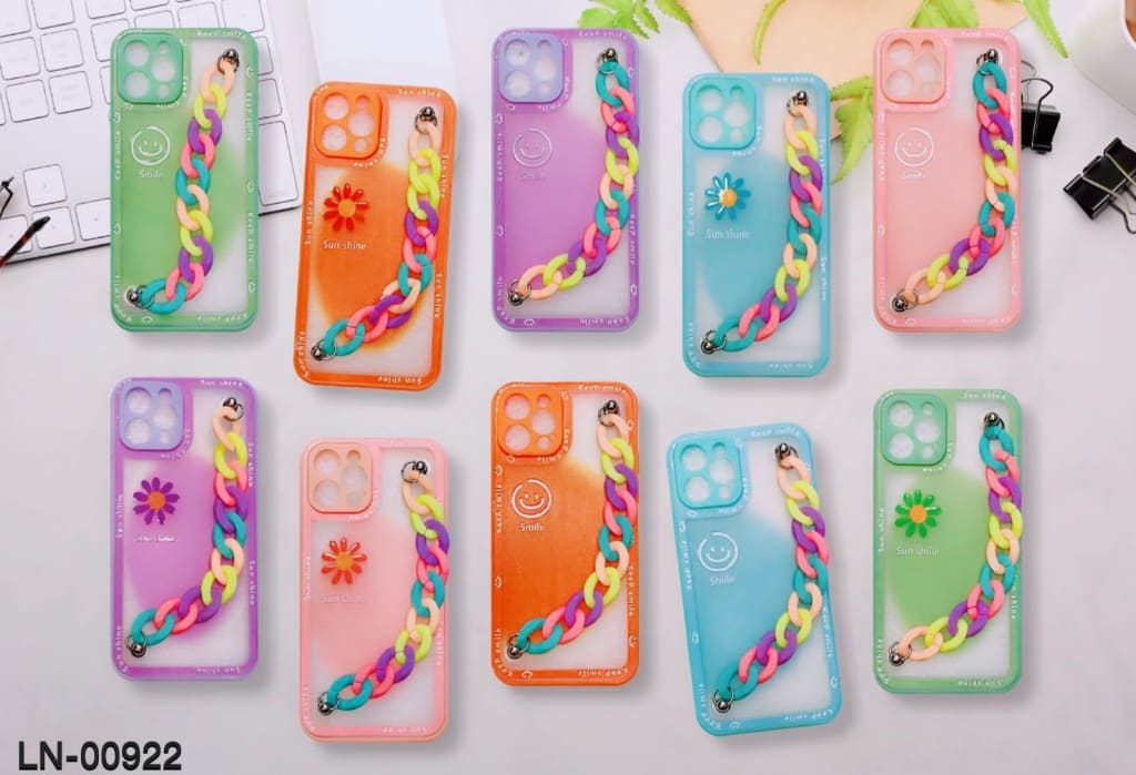 SOFTCASE BUMBER COLORFULL SMILE & RANTAI RAINBOW PC di qeong.com