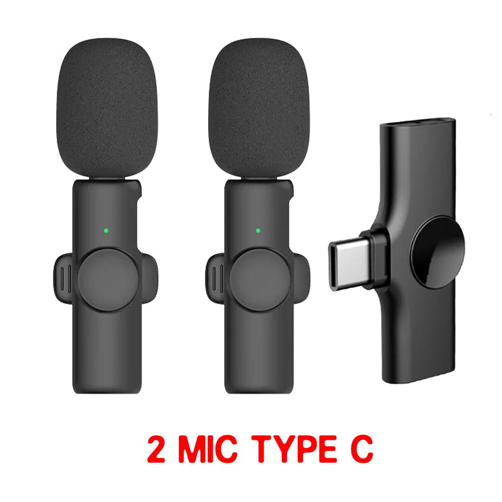 MIC WIRELESS HP VLOG 2Mic KT- 11PRO di qeong.com