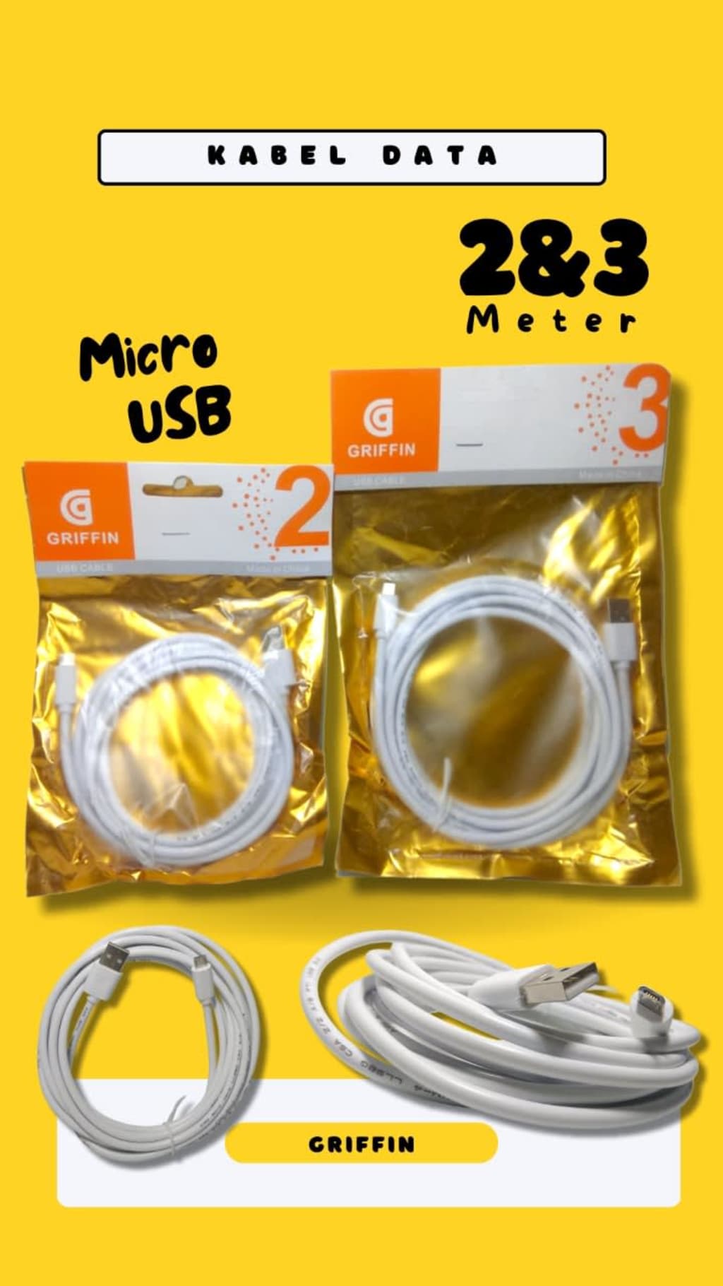 KABEL DATA GRIFFIN MICRO PACK PLASTIK di qeong.com