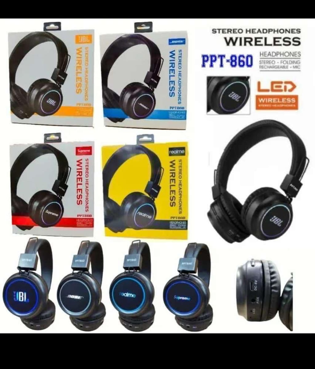 HEADPHONE BANDO BLUETOOTH PPT860 di qeong.com