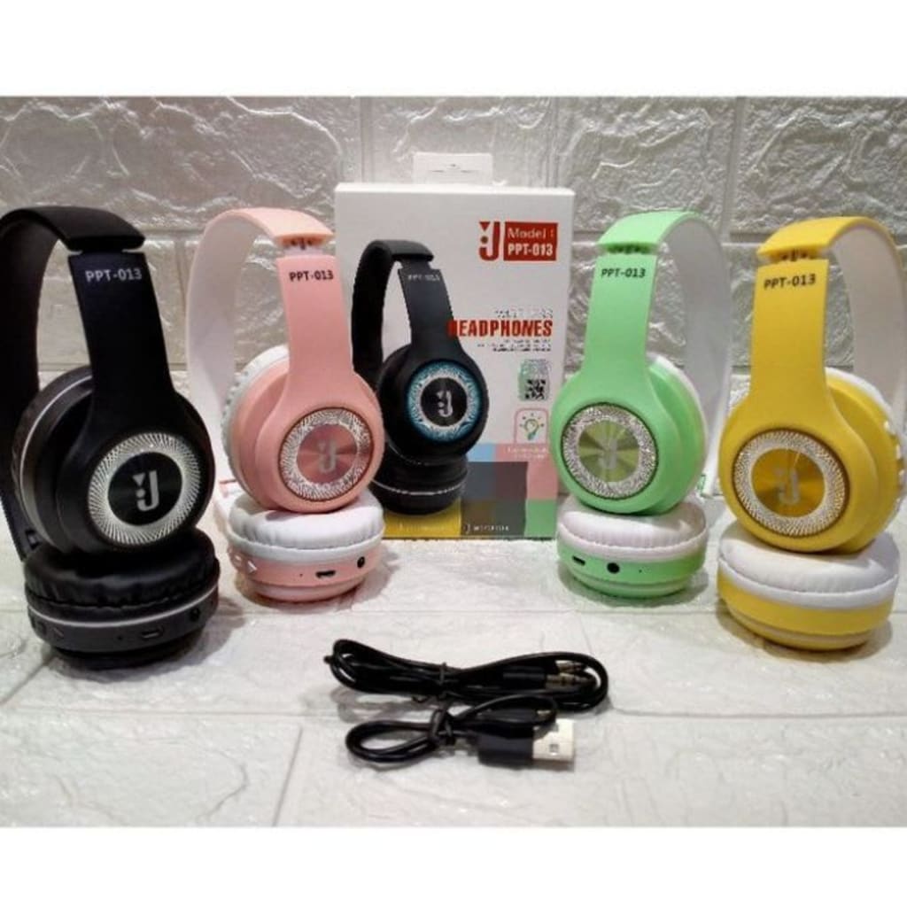 HEADPHONE BANDO BLUETOOTH PPT- 013 di qeong.com