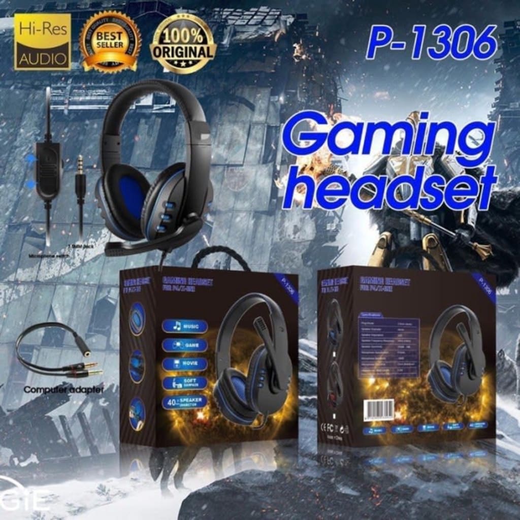 Headset Bando Gaming Bluetooth di qeong.com Headset Bando Gaming Bluetooth di qeong.com
