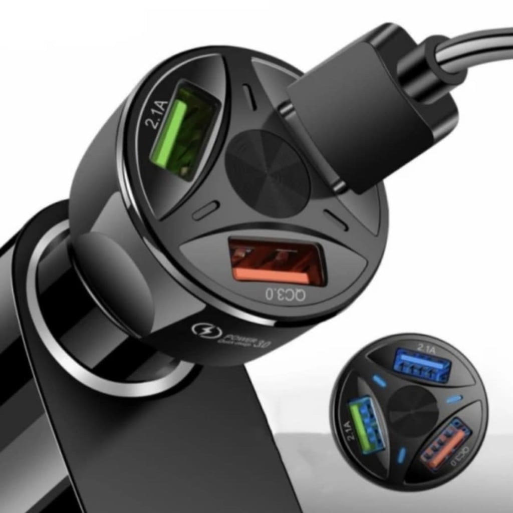 Car Charger AN-66 3.USB Quick Charge 3.0 High Quality di qeong.com