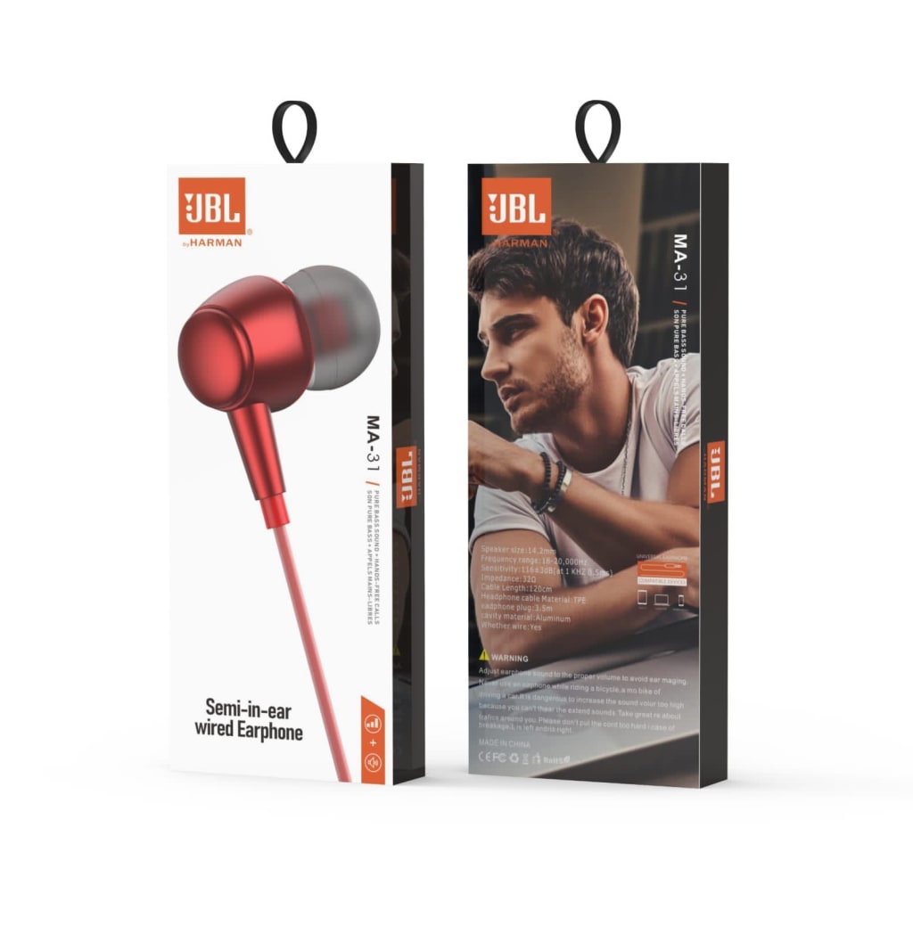 HANDSFREE JBL MA- 31 +MIC di qeong.com