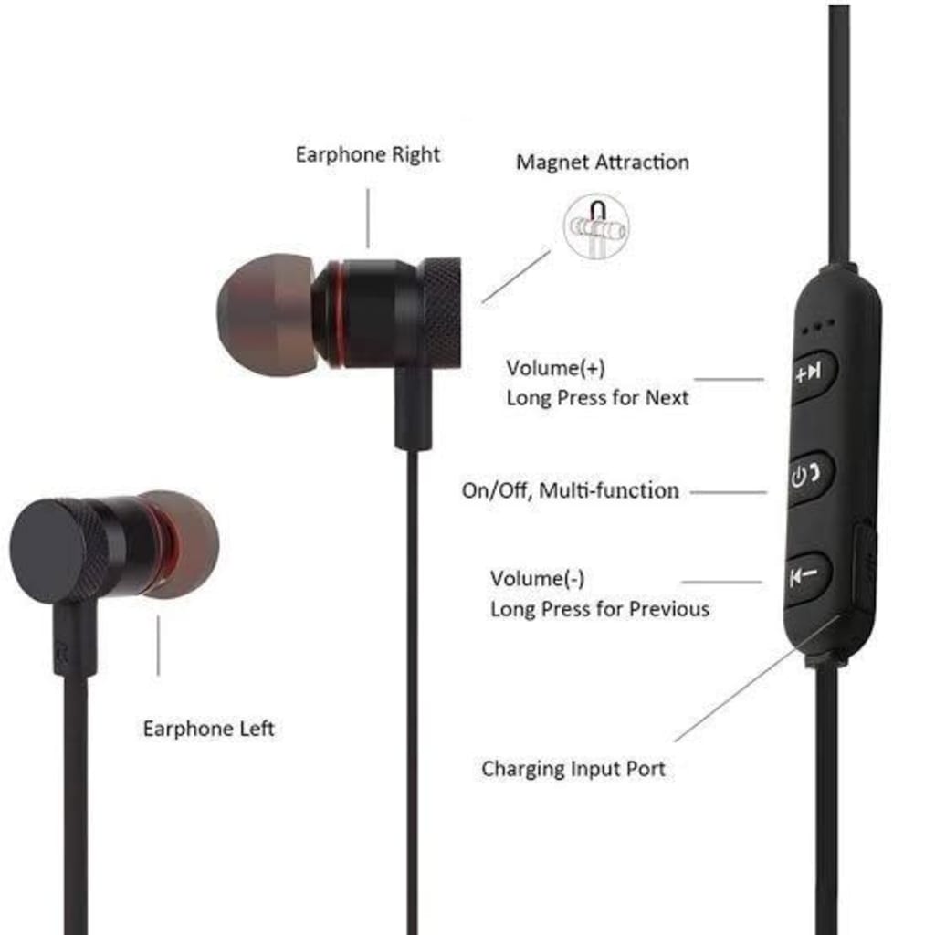 Headset Wireless JBL JB-09 Sport Magnet Earphone Professional Sound di qeong.com