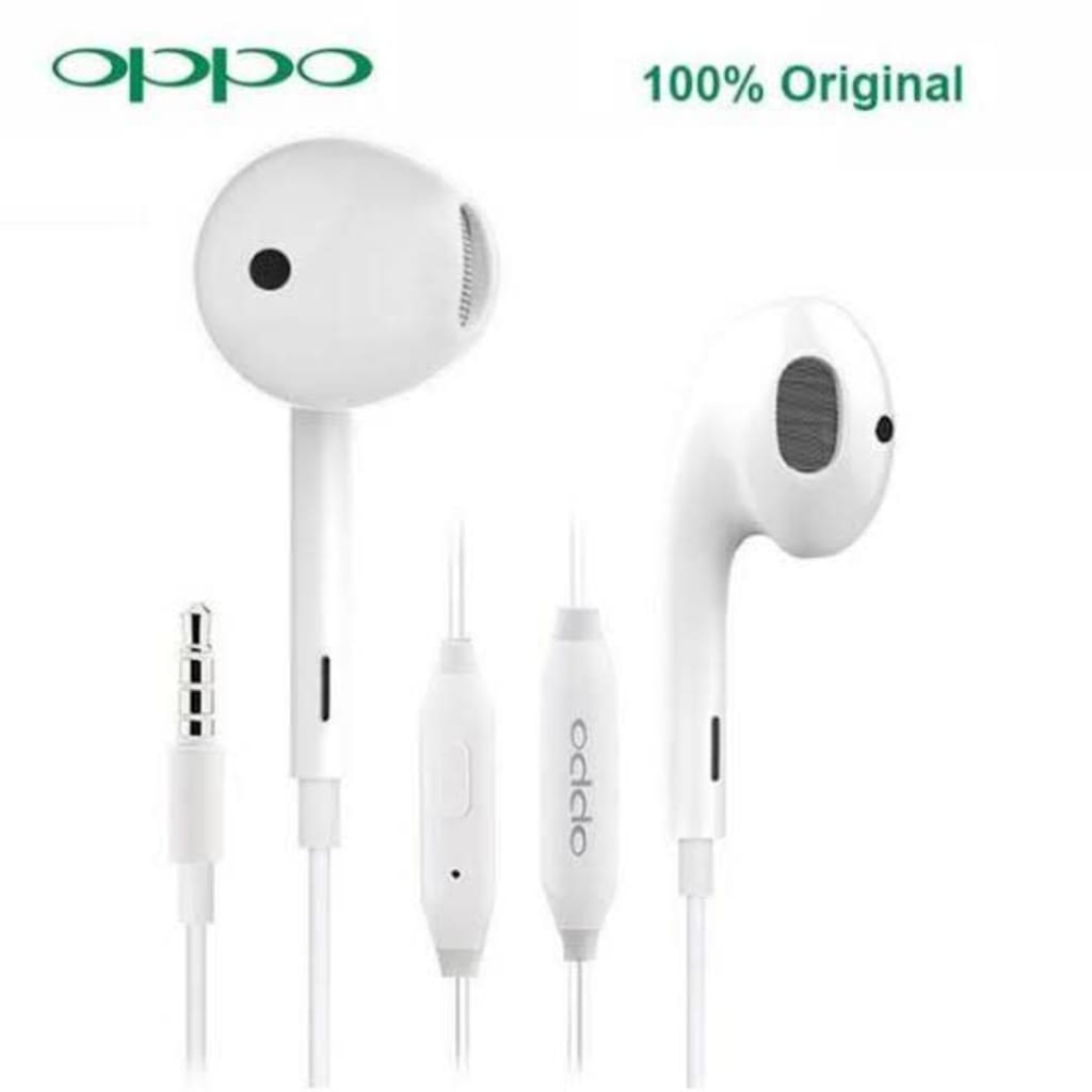 HEADSET OPPO F9 ORIGINAL NEW 100% di qeong.com