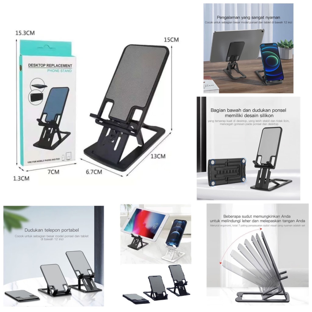 HOLDER FOLDING DESKTOP STAND FP-9 di qeong.com