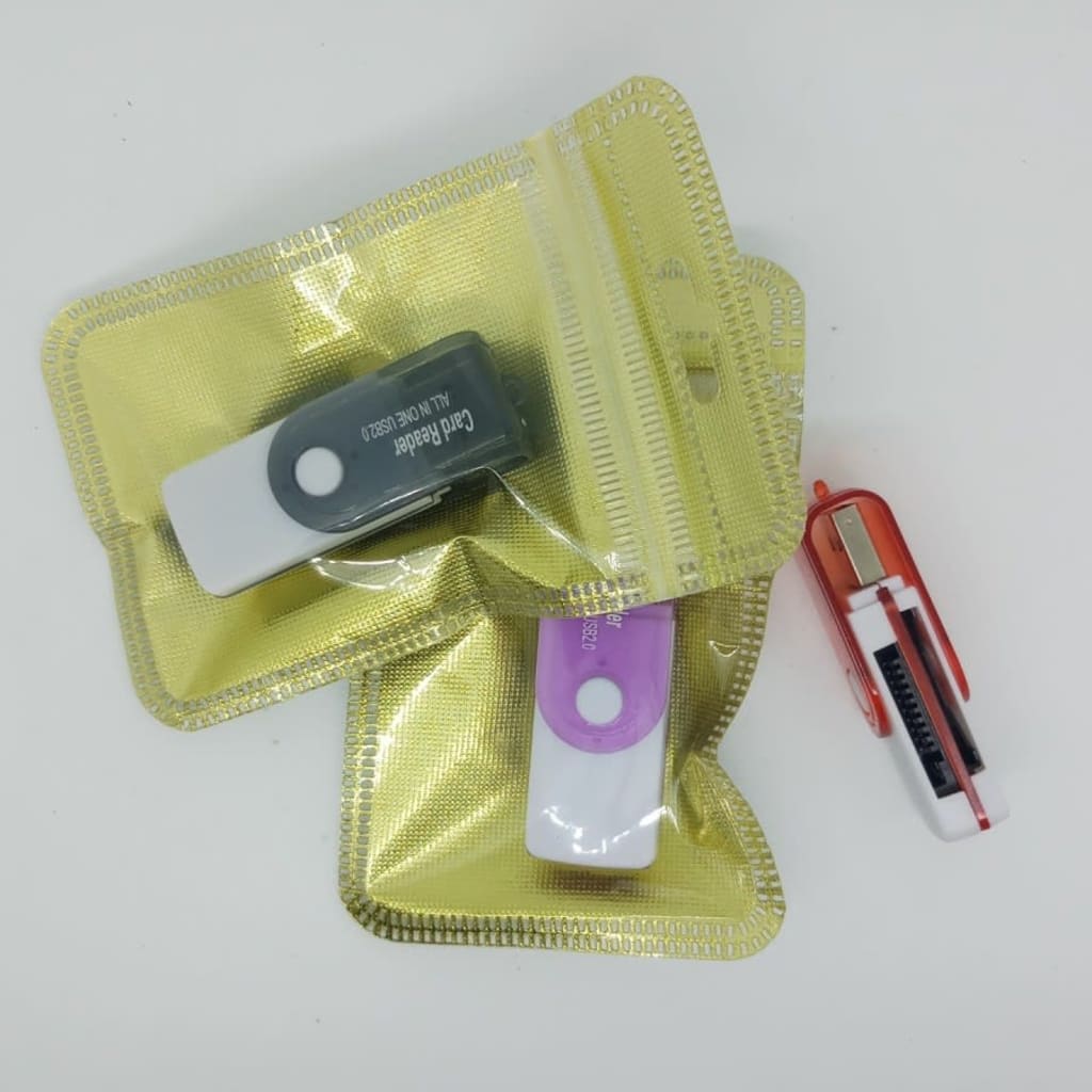 4IN1 Multi CardReader USB 2.0 High Speed High Quality di qeong.com