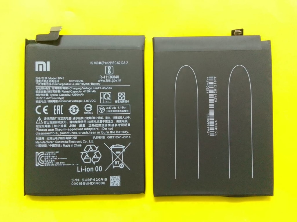 Baterai Xiaomi BP42/MI 11 Lite ORI 99% Pack di qeong.com