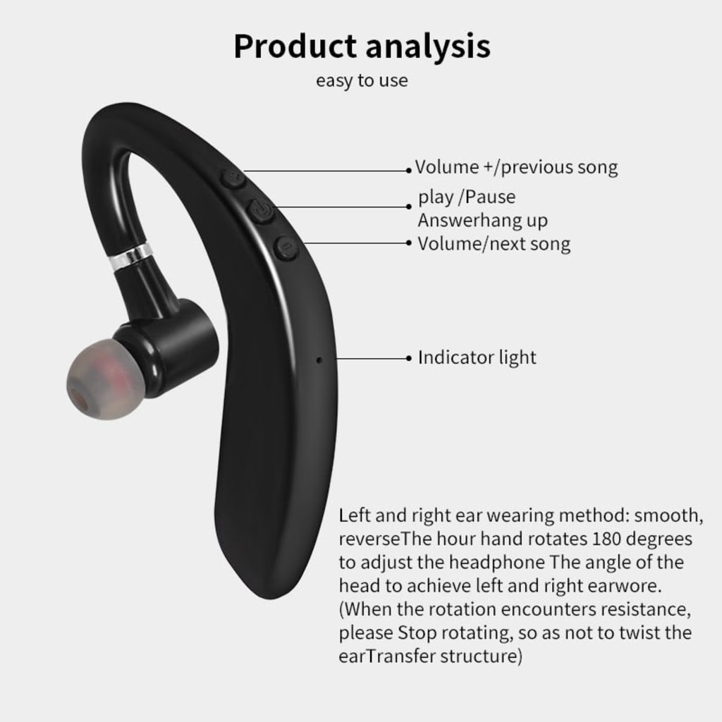 HANDSFREE BLUETOOTH BRAND GM001 SPORT di qeong.com