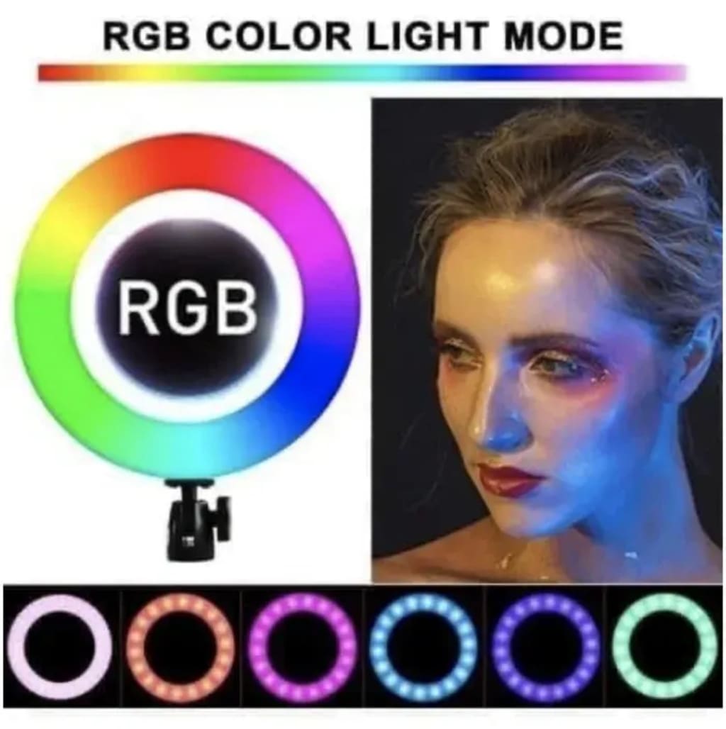 RING FILL LIGHT RGB MJ16 di qeong.com