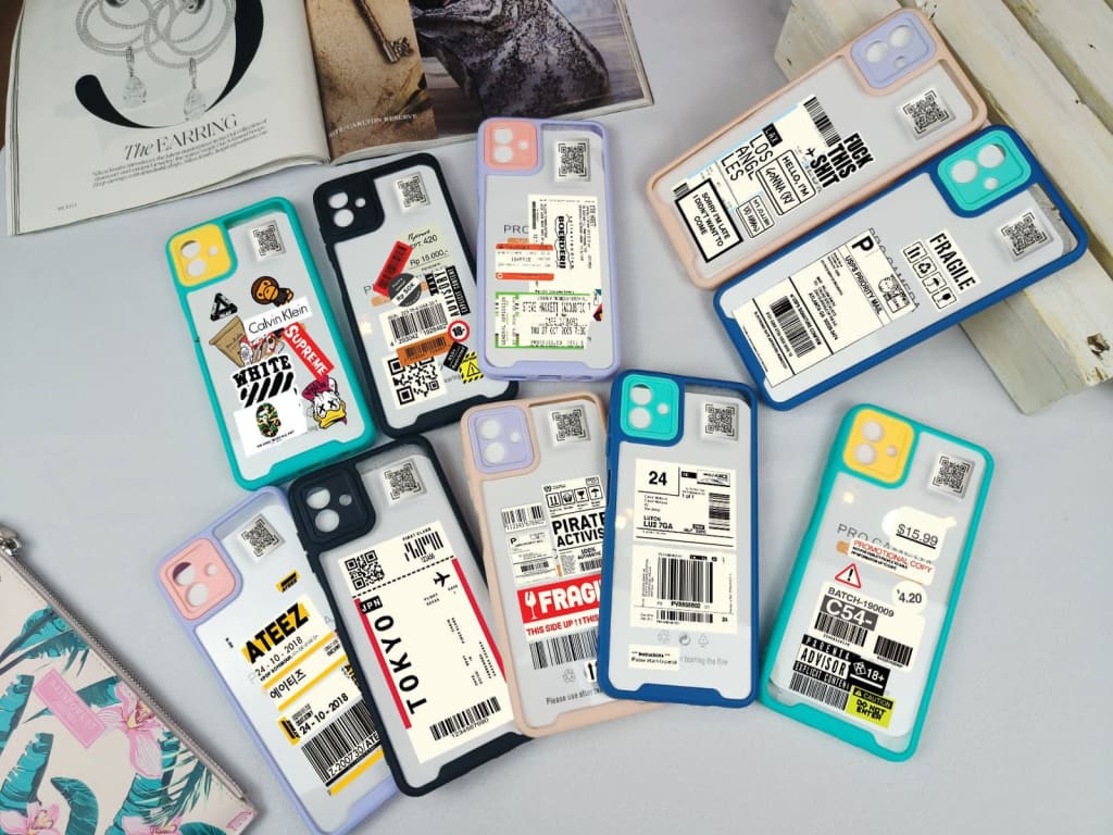 SOFTCASE PREMIUM MACARON BIG EYE PROTECT LABEL CONTENT di qeong.com