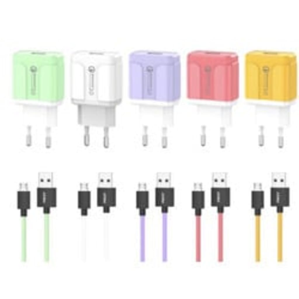 TRAVEL CHARGER MACARON LDO-G30 QUALCOM 3.0 di qeong.com