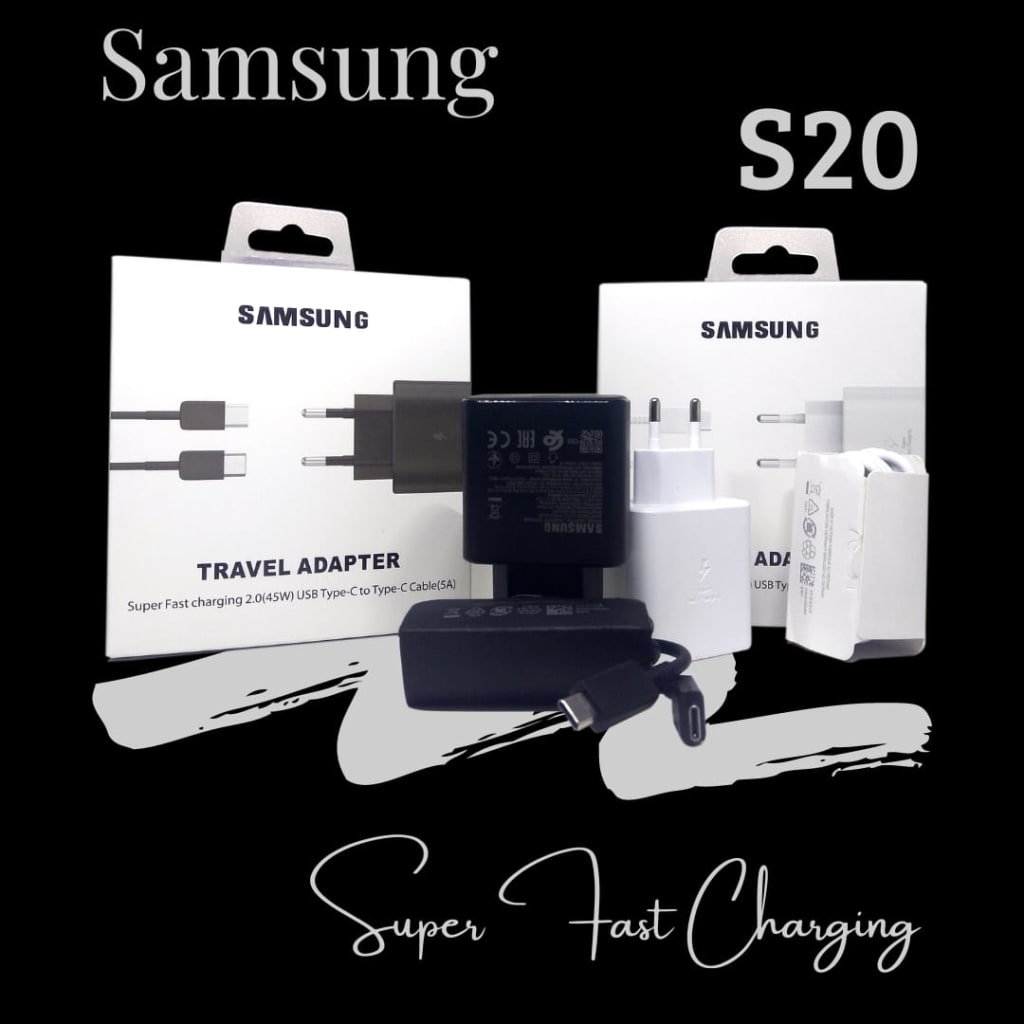 CHARGER SAMSUNG S20/45W SUPER FAST CHARGING di qeong.com