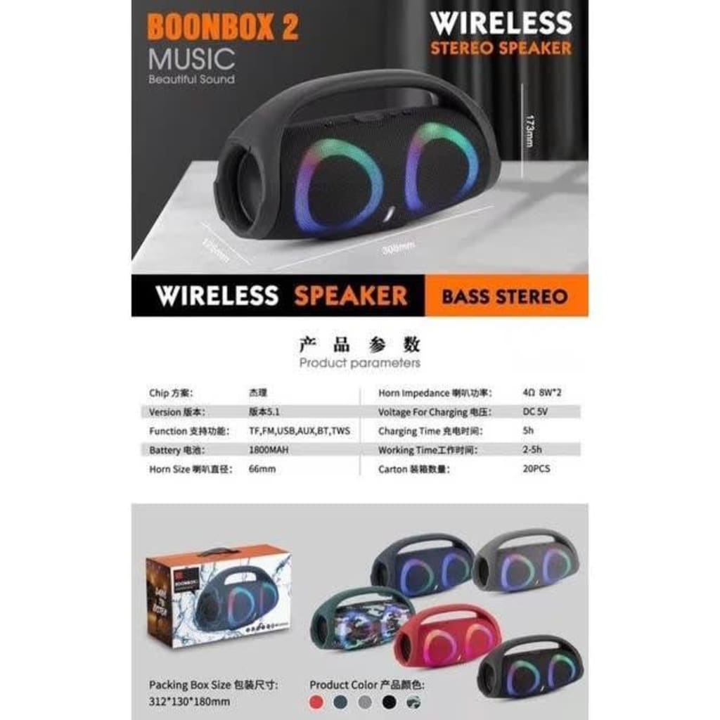 SPEAKER BLUETOOTH B20 di qeong.com