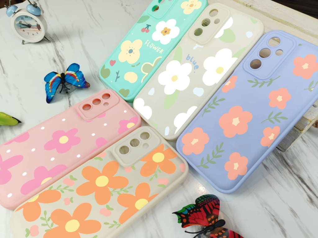 SOFTCASE BUBBLE CASE IMAGINE FLOWE di qeong.com