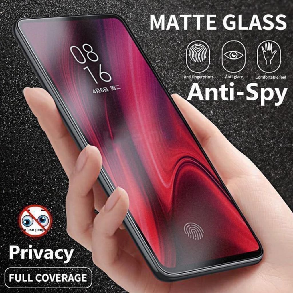 TEMPERED GLASS PREMIUM MATTE SPY GLASS DOFF ANTI SPY di qeong.com