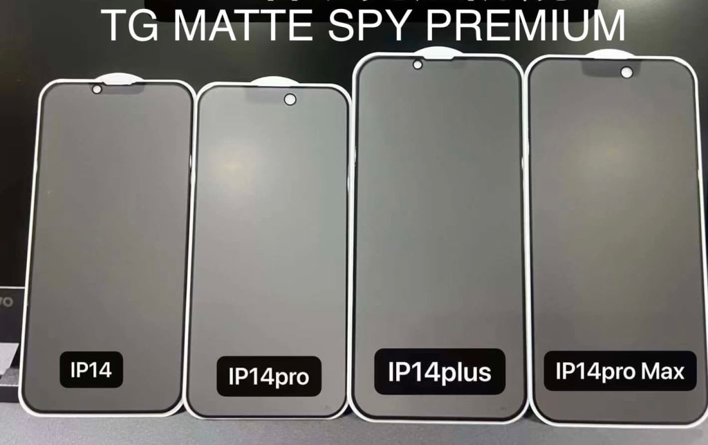 TEMPERED GLASS PREMIUM MATTE SPY GLASS DOFF ANTI SPY di qeong.com