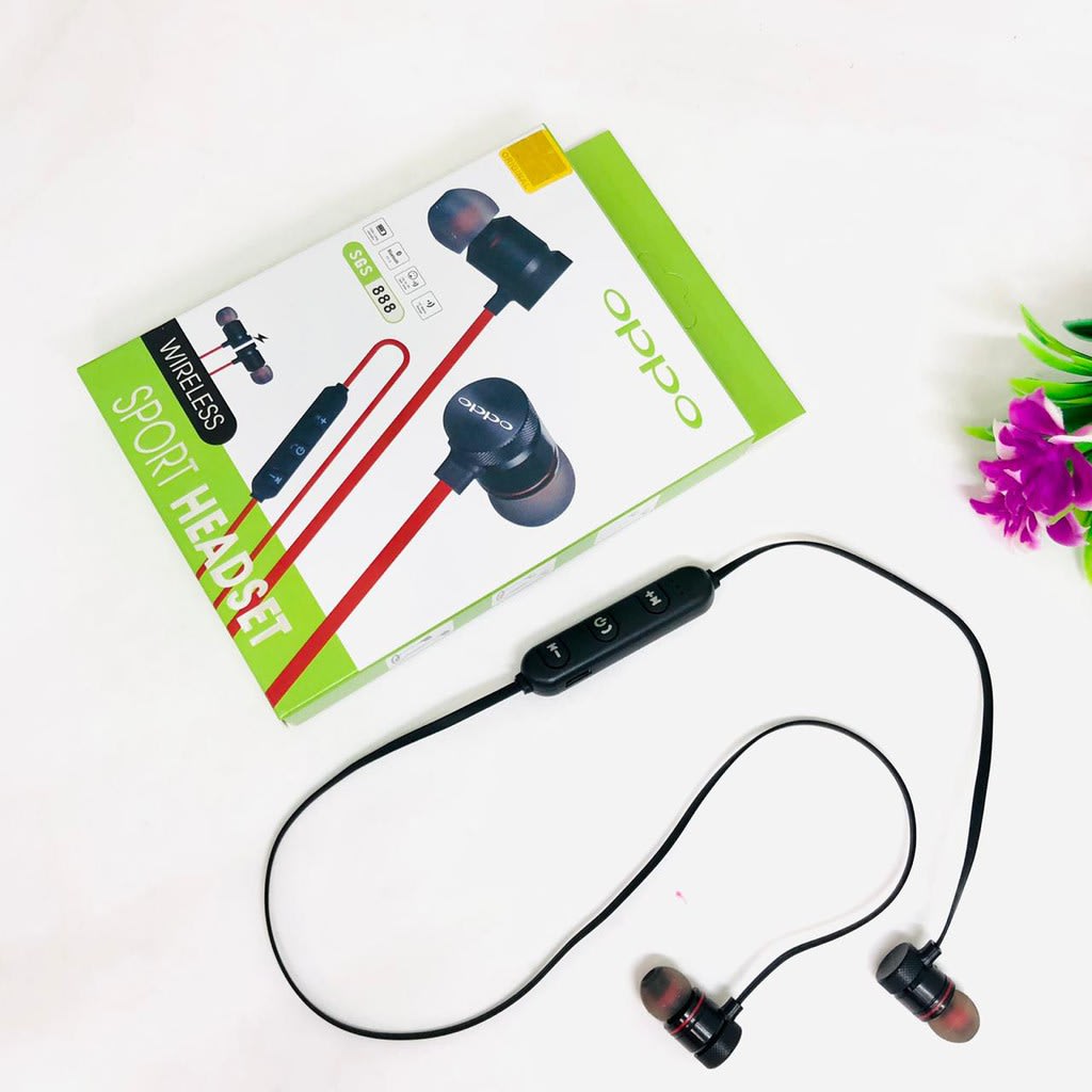 HEADSET WIRELESS BLUETOOTH SPORT SGS 888 di qeong.com