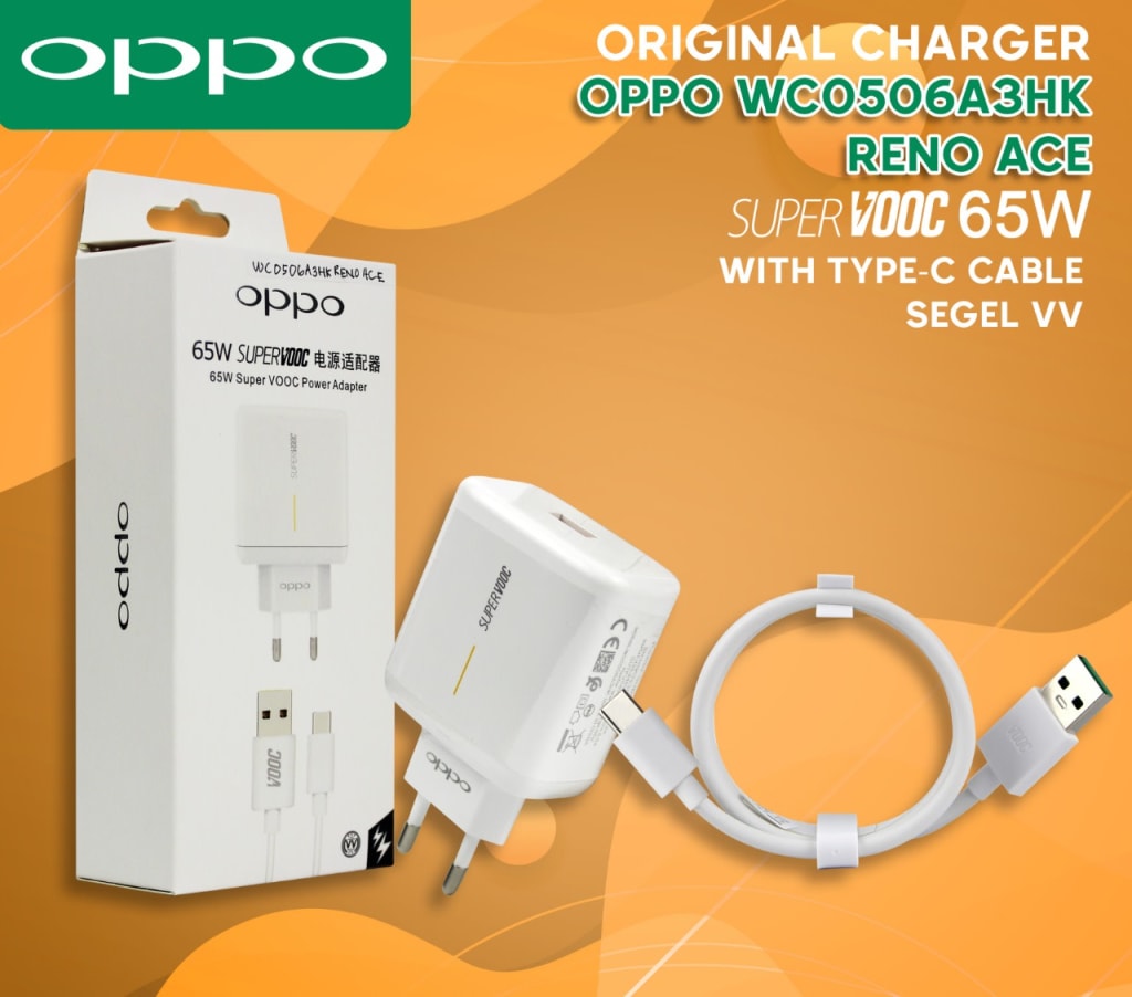 CHARGER OPPO RENO 4 PRO 65W di qeong.com