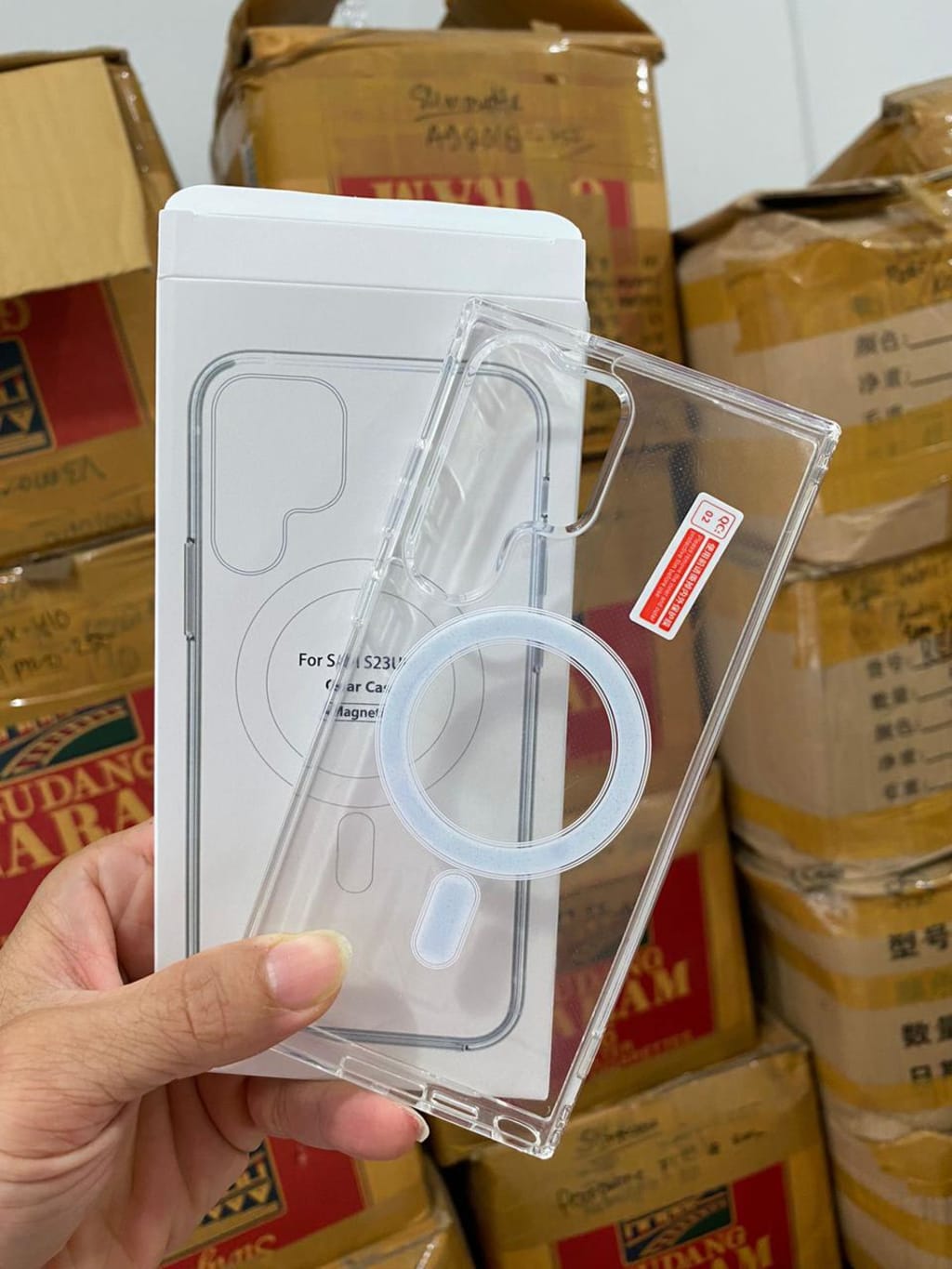 SILICONE CLEAR CASE MAGSAFE FOR IPHONE AND SAMSUNG di qeong.com