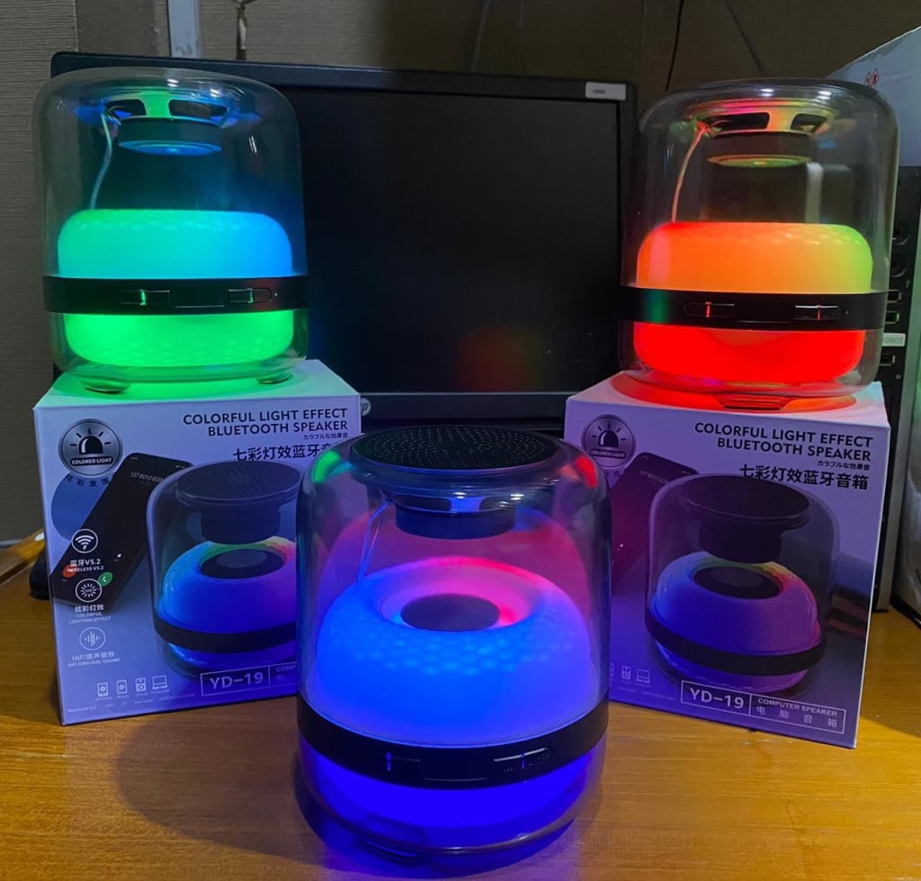 SPEAKER BLUETOOTH COLORFULL YD-19 di qeong.com