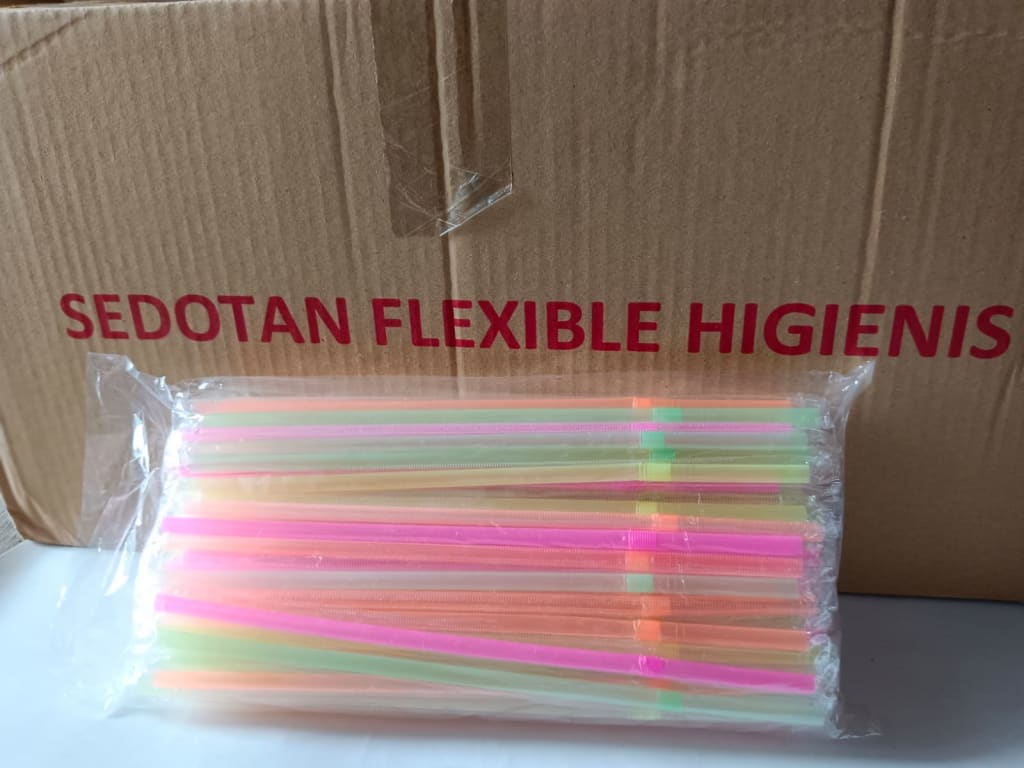 Sedotan Bengkok Flexibel Higenis Neon di qeong.com Sedotan Bengkok Flexibel Higenis Neon di qeong.com