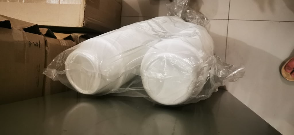 Mangkok stryfoam merek *TEF* di qeong.com Mangkok stryfoam merek *TEF* di qeong.com