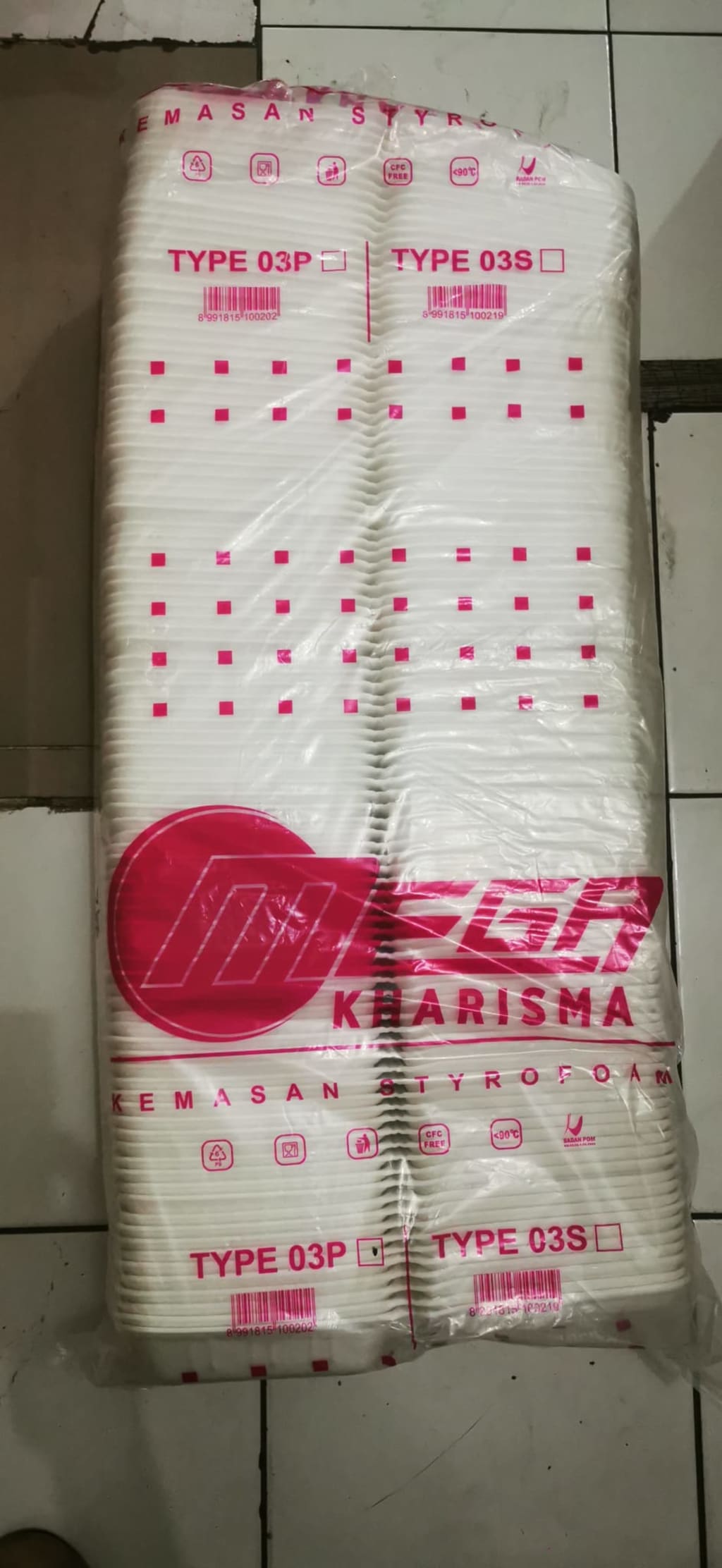 Stryrofoam merek "MEGA" di qeong.com Stryrofoam merek "MEGA" di qeong.com