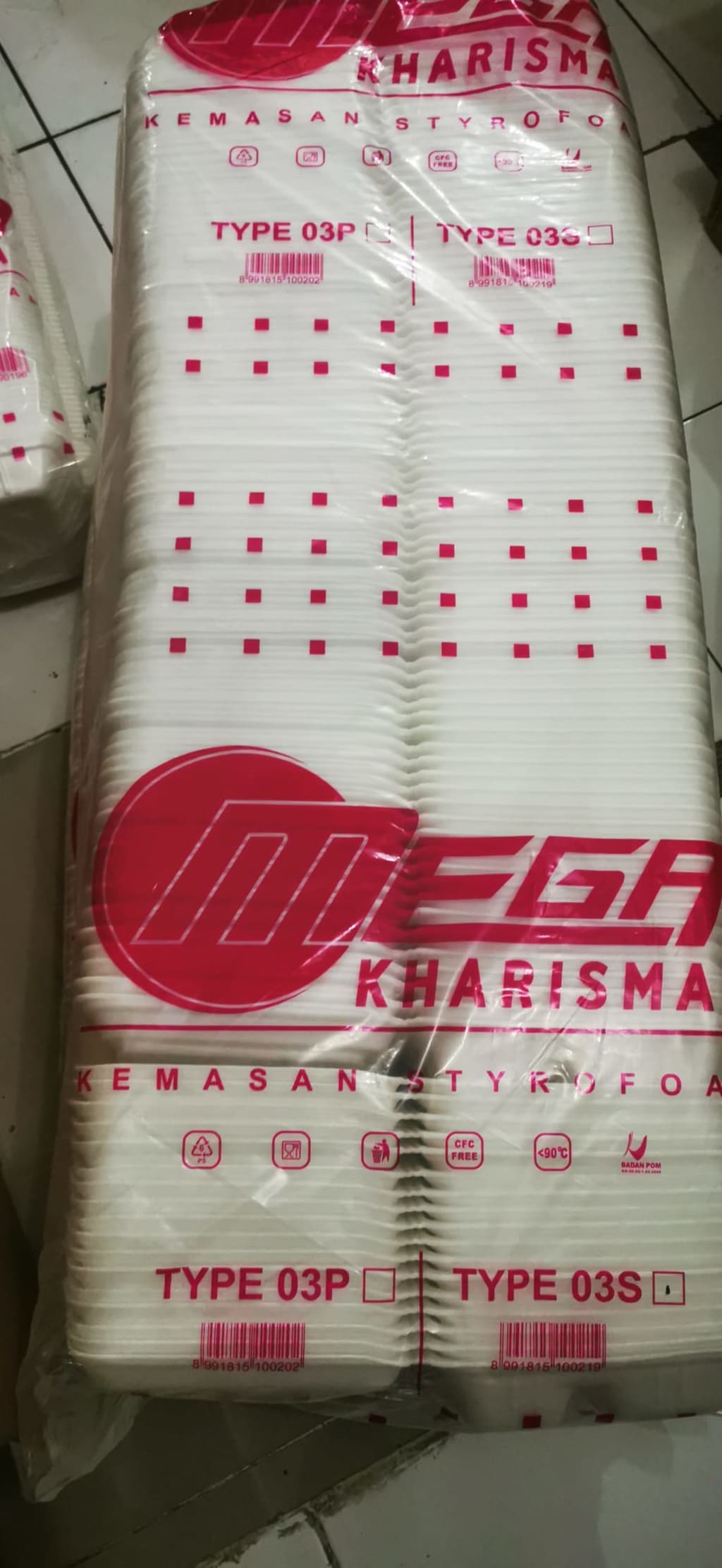 Stryrofoam merek "MEGA" di qeong.com Stryrofoam merek "MEGA" di qeong.com