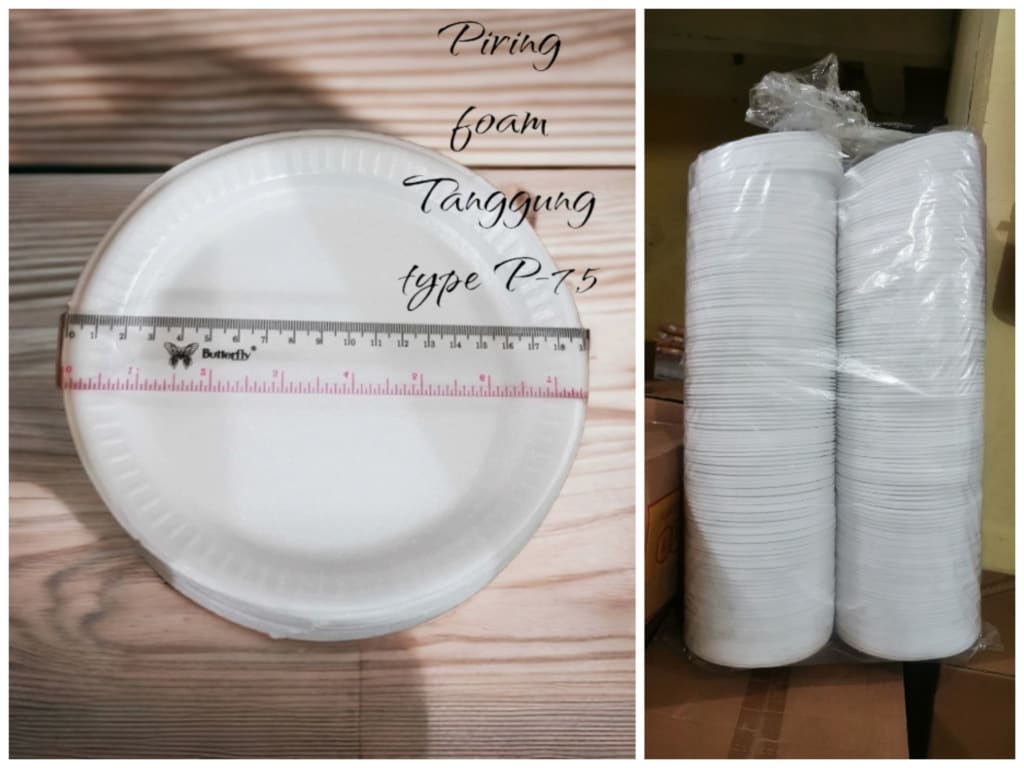 Piring streyfoam produksi TEF di qeong.com Piring streyfoam produksi TEF di qeong.com