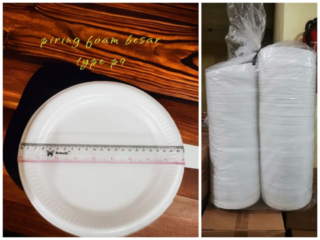 Piring streyfoam produksi TEF di qeong.com Piring streyfoam produksi TEF di qeong.com