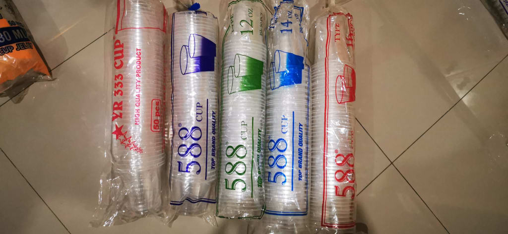 Gelas OZ popice brand 588 & SG CUP di qeong.com Gelas OZ popice brand 588 & SG CUP di qeong.com