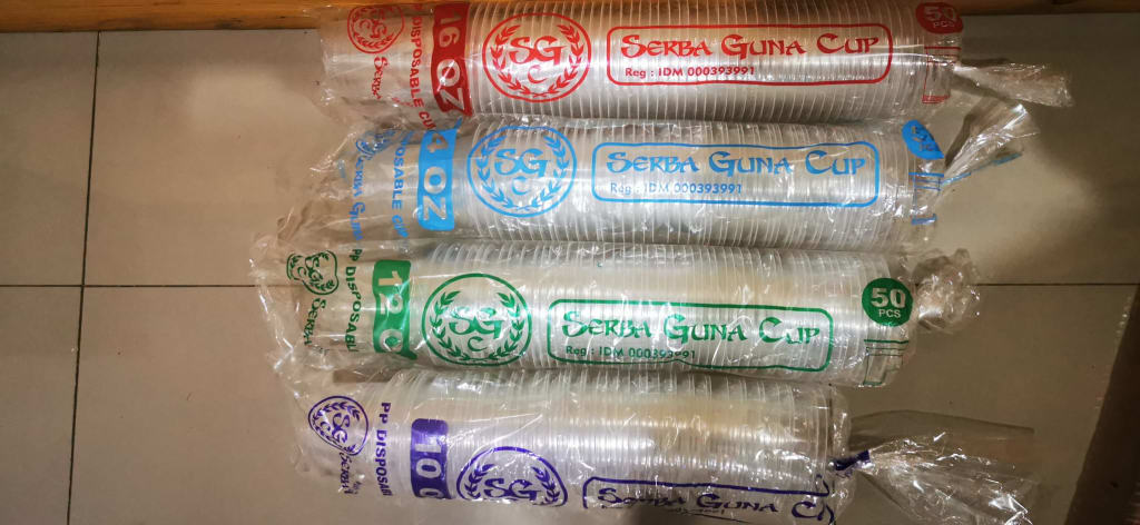 Gelas OZ popice brand 588 & SG CUP di qeong.com Gelas OZ popice brand 588 & SG CUP di qeong.com