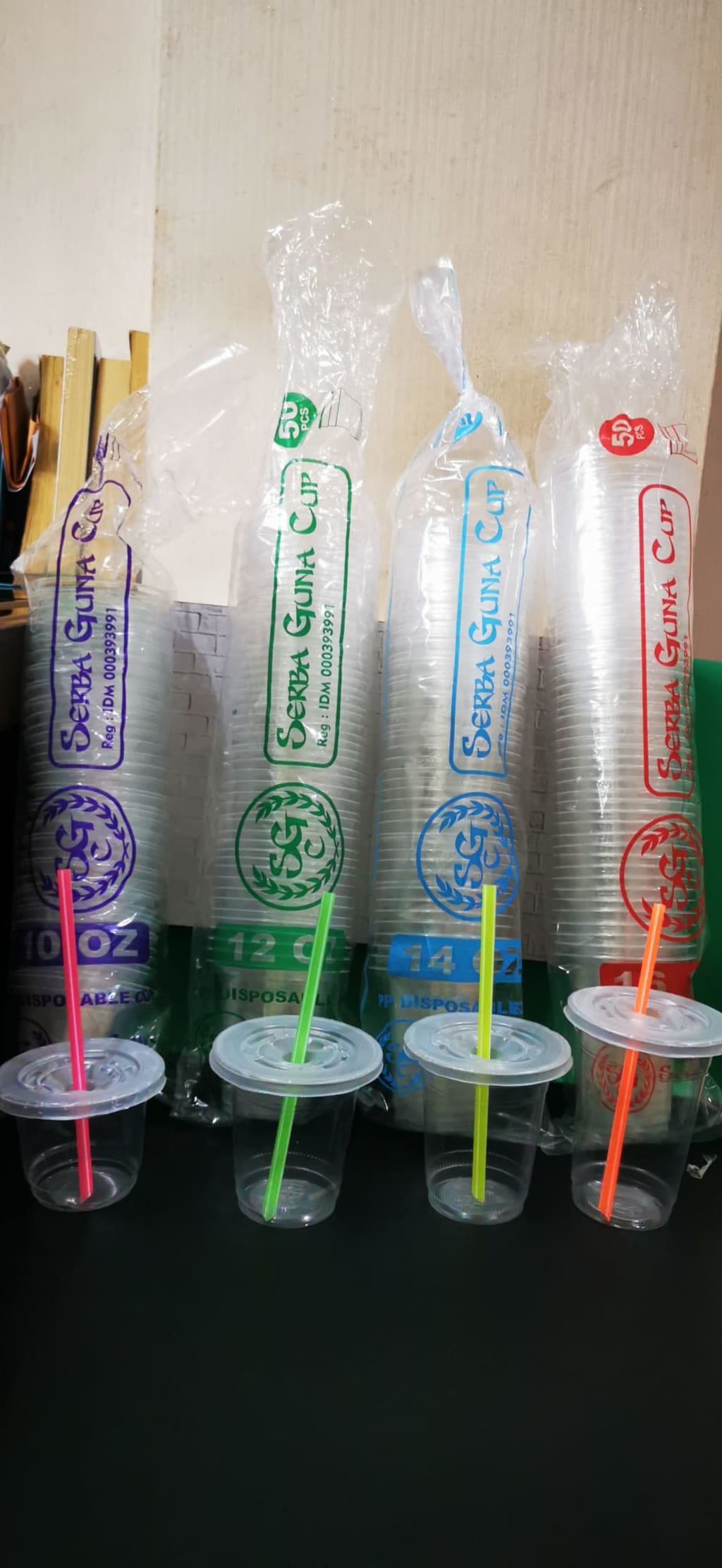 Gelas OZ popice brand 588 & SG CUP di qeong.com Gelas OZ popice brand 588 & SG CUP di qeong.com