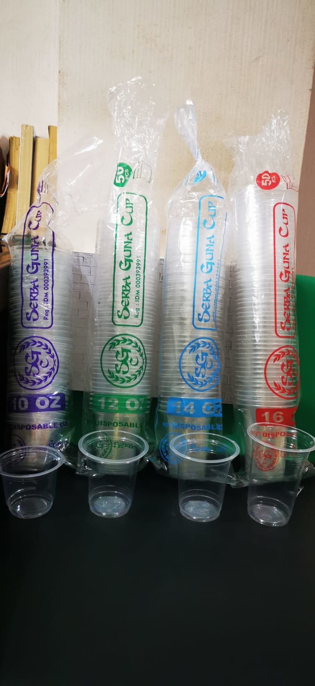 Gelas OZ popice brand 588 & SG CUP di qeong.com Gelas OZ popice brand 588 & SG CUP di qeong.com