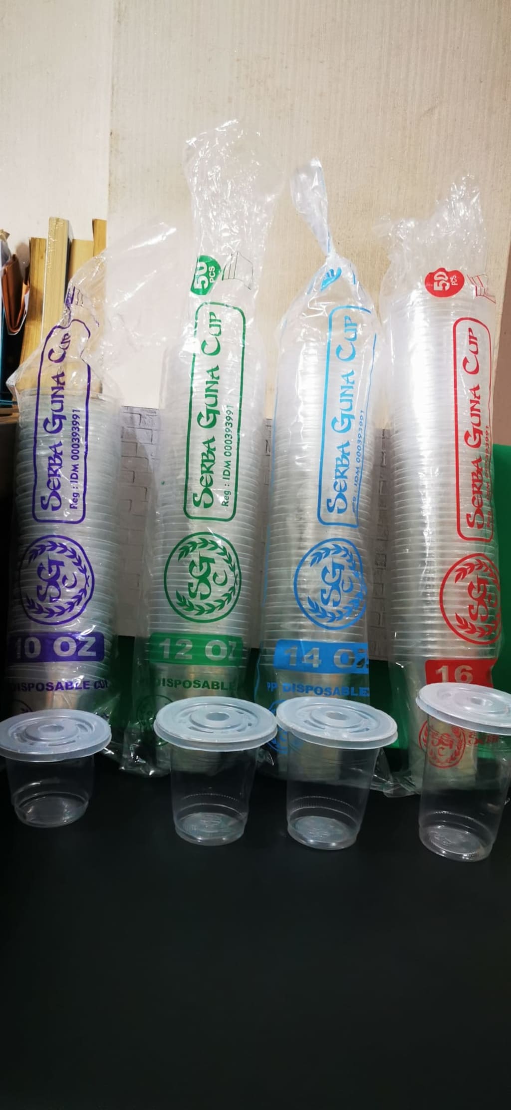 Gelas OZ popice brand 588 & SG CUP di qeong.com Gelas OZ popice brand 588 & SG CUP di qeong.com