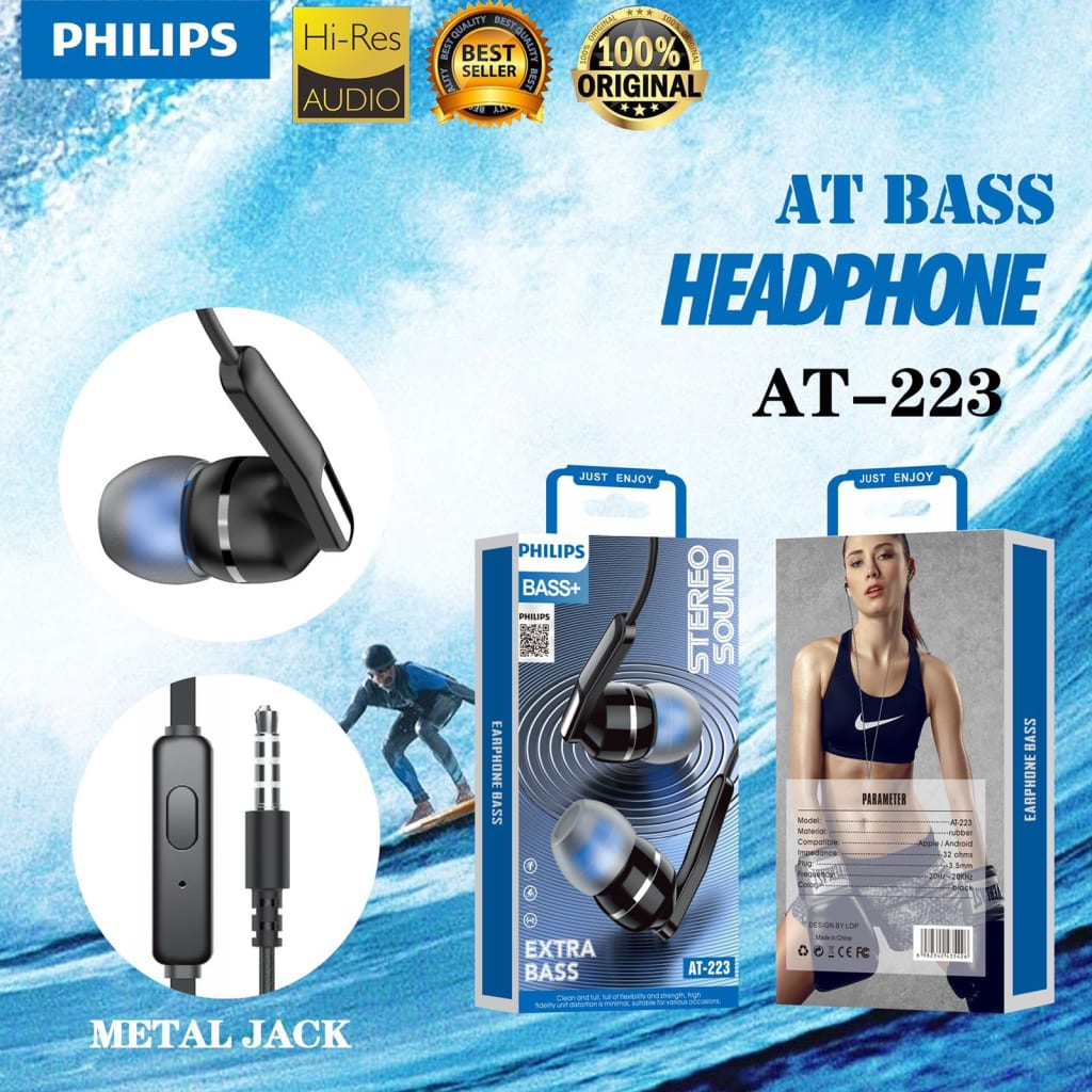 HANDSFREE PHILIPS AT-223 di qeong.com