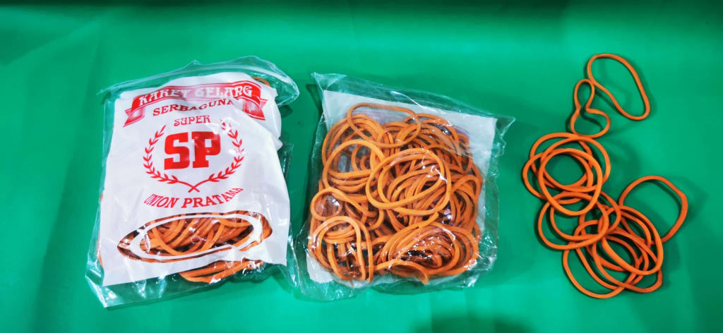 Karet gelang MENTAH 16mm di qeong.com Karet gelang MENTAH 16mm di qeong.com
