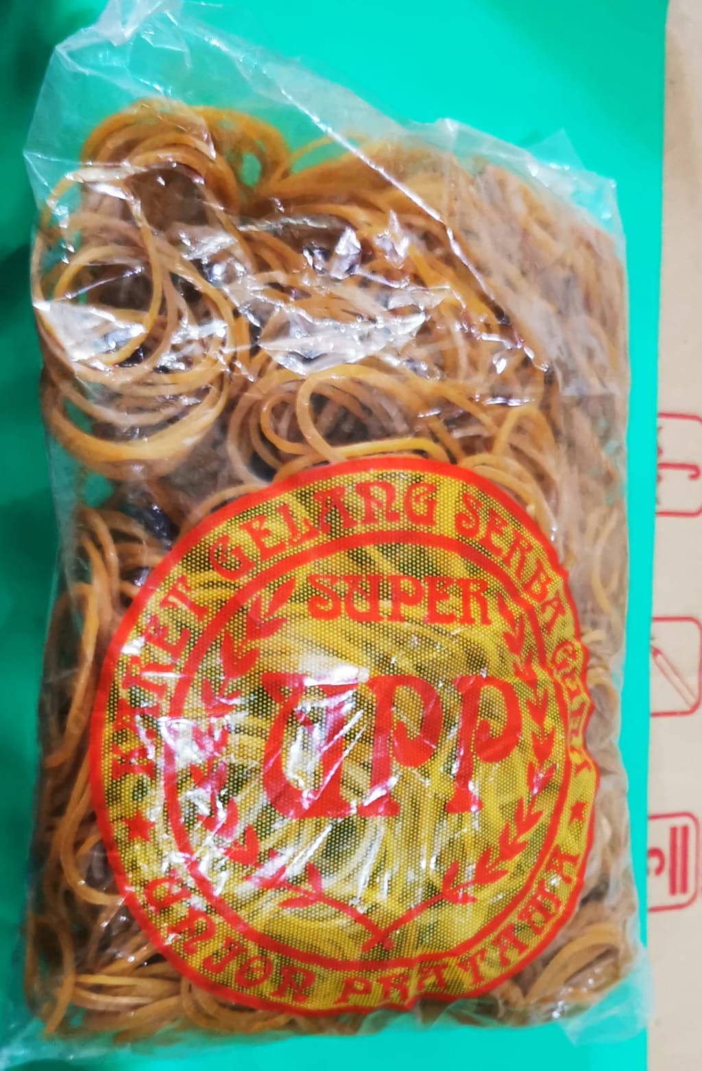 Karet gelang kuning 16mm di qeong.com Karet gelang kuning 16mm di qeong.com